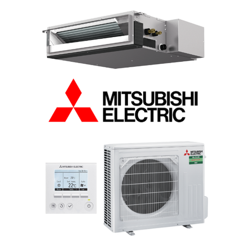 Mitsubishi Electric 5.0kW SEZM50V2MAKIT Bulkhead Ducted Air Conditioning System (Wired Controller)