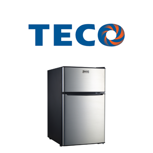 TECO 86L Stainless Steel 2 Door Bar Fridge TBF86SMTAG