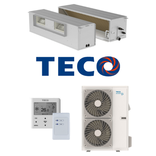 Install Package - TECO 14.0kW TDS-TSO140HVSWDG Ducted 1 Phase Air Conditioning Package (Standard)
