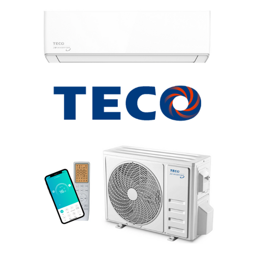 Install Package - TECO TWS-TSO35H3DVJT 3.5kW Wall Split Wifi Air Conditioning Package