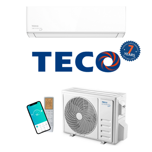 TECO TWS-TSO35H3DVKT 3.5kW Wall Split Wi-Fi Air Conditioning System