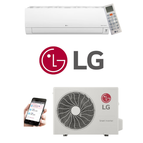 Install Package - LG High Efficiency 5.0kW WH18SL-19 Wall Split Air Conditioning Package